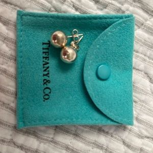 Tiffany large ball earrings. Great condition and classic style!